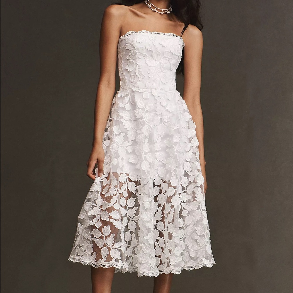 Helsi Florence Strapless A-Line Midi Dress